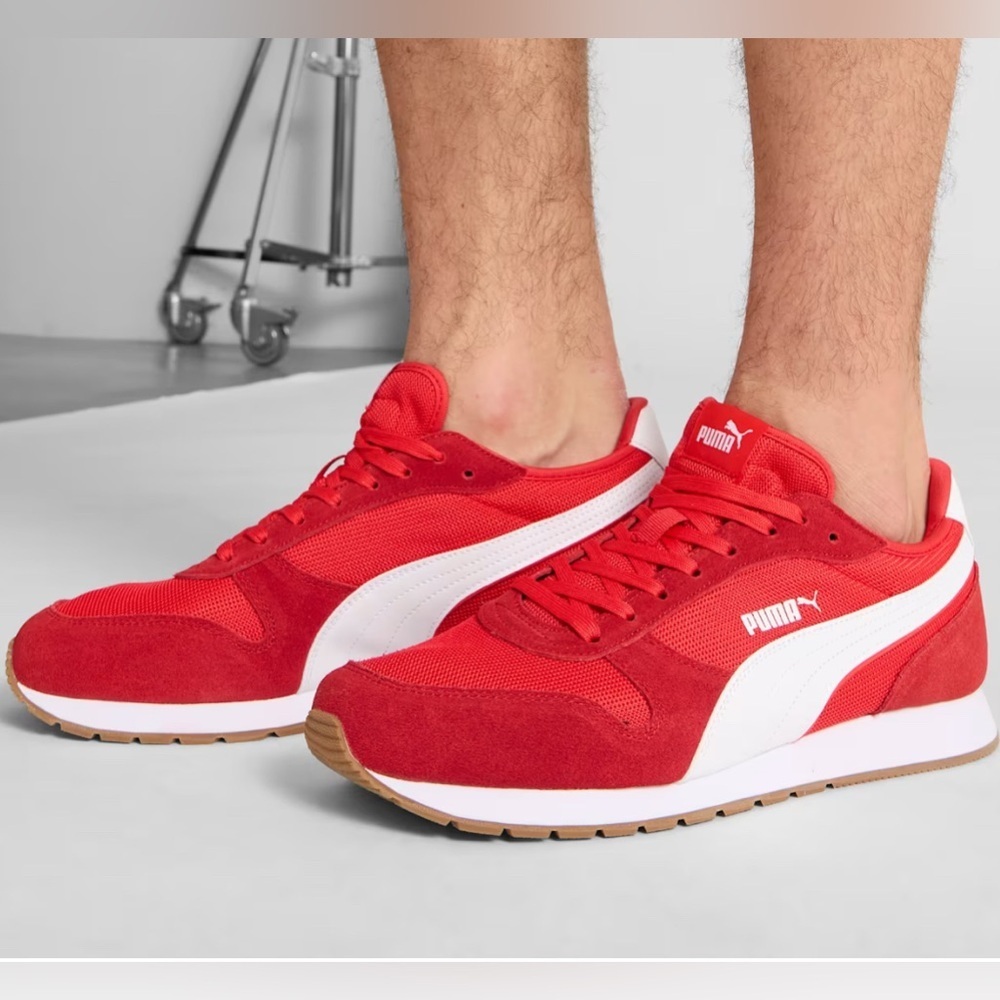 PUMA ST MILER Men's Sneakers Red - Picture 2 of 15